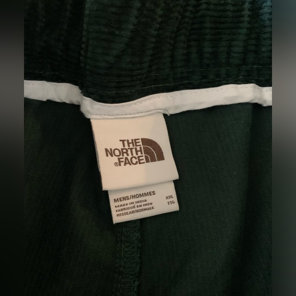 The North Face Buckle Belted Corduroy Pants Green XXL - Picture 7 of 7